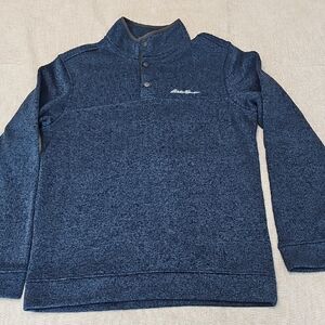 Eddie Bauer Charcoal Knit Sweater